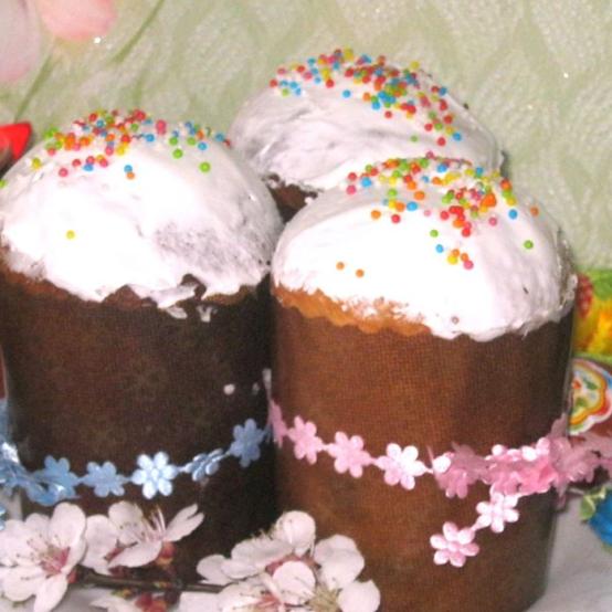 Рецепти:  Смачна домашня ніжна паска на кисляку  «Святкова»