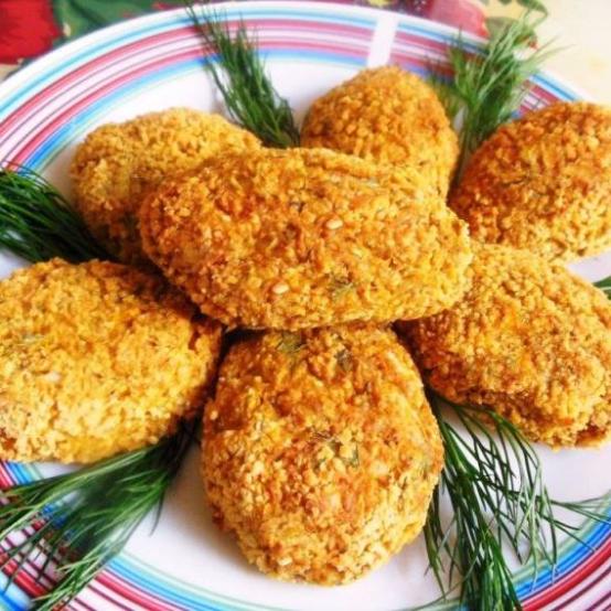 Рецепти:   Смачні домашні поживні гарбузові котлети