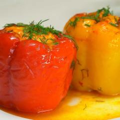 Рецепти:   Смачний ароматний фарширований болгарський перець