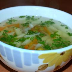 Рецепти:   Смачний домашній суп  “Весняний”