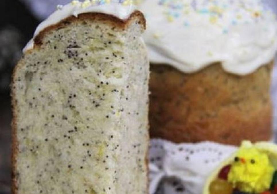 Рецепти:   Смачна ніжна  паска  «Макова»