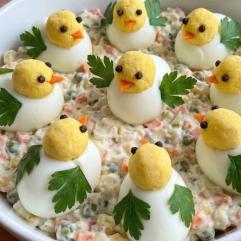 Рецепти:  Смачна великодня страва - Веселі курчата