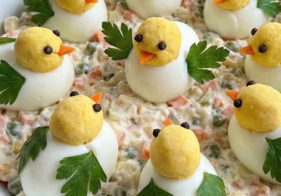 Рецепти:  Смачна великодня страва - Веселі курчата