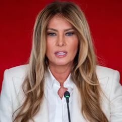 Меланія Трамп: «роботизований» виступ та швидке зникнення з власного саміту