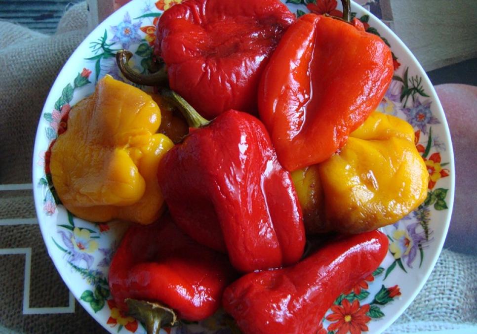 Рецепти:  Смачний квашений солодкий перець