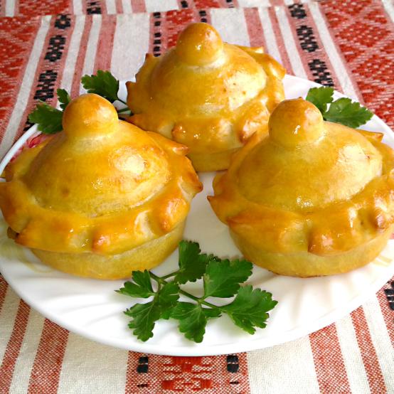 Рецепти:   Смачні домашні апетитні пиріжки  «Горщики бажань»