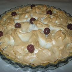 Рецепти:   Смачний ніжний тортик "Вишня під снігом"