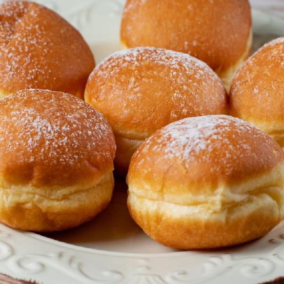 Рецепти:  Смачні  домашні  святкові пампушки