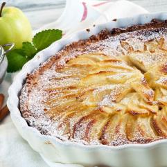 Рецепти:    Смачний апетитний яблучний тарт  «Татен»