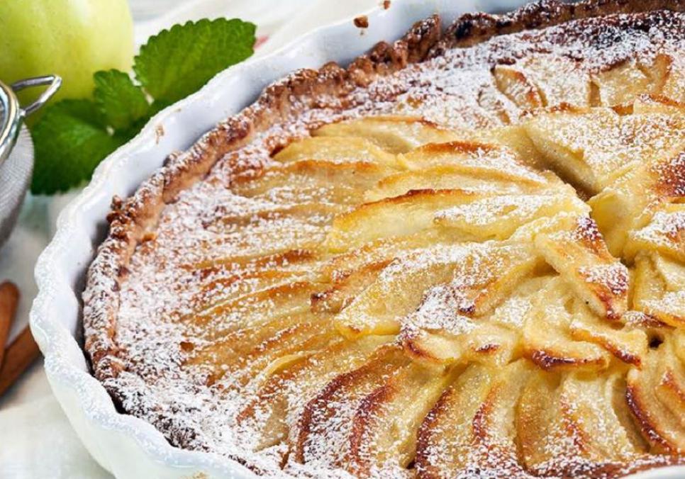 Рецепти:    Смачний апетитний яблучний тарт  «Татен»