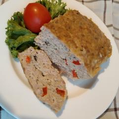 Рецепти:  Смачний домашній запечений хлібець із перцем