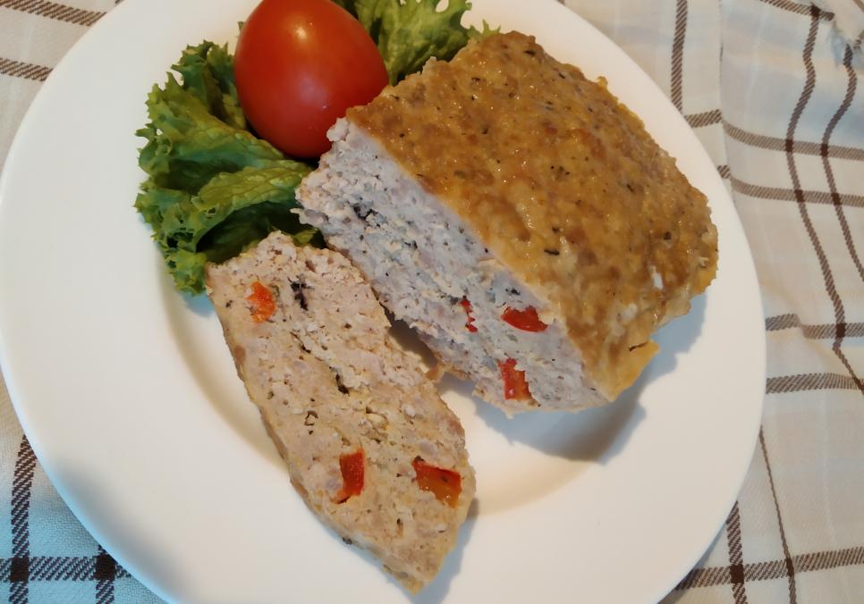 Рецепти:  Смачний домашній запечений хлібець із перцем