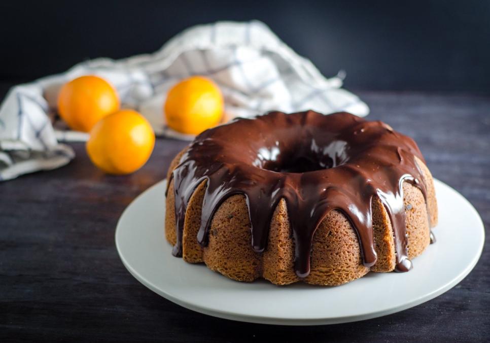 Смачний ароматний апельсиновий кекс