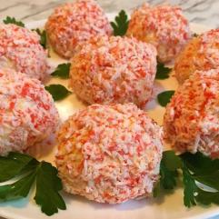 Рецепти:   Смачне домашнє пікантне  «Рафаелло»