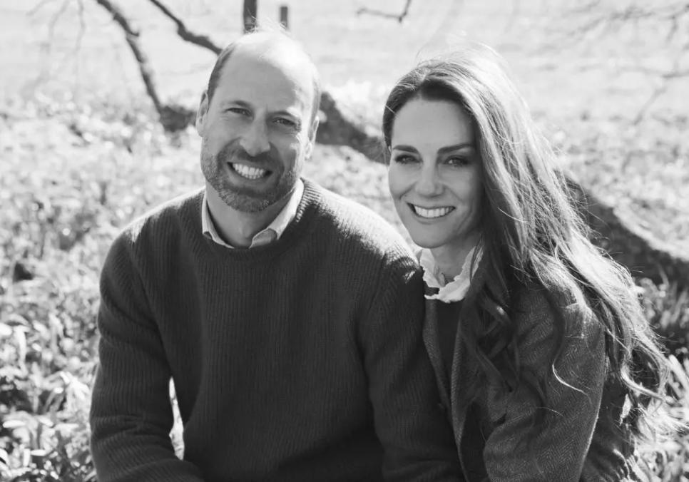 Кейт Міддлтон та принц Вільям розчулили мережу чорно-білим фото до Дня закоханих