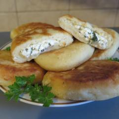 Рецепти:   Смачні  ніжні апетитні картопляні зрази із сиром