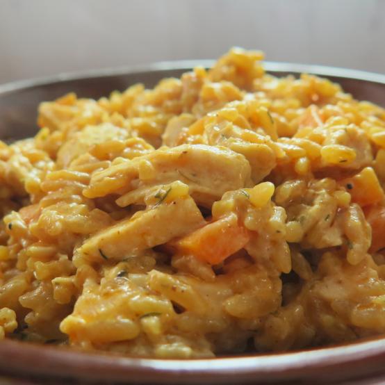 Рецепти:  Смачний ароматний плов з курятиною