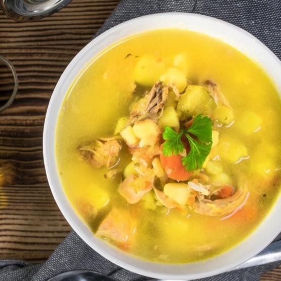 Рецепти:   Смачний домашній розсольник із квасолею