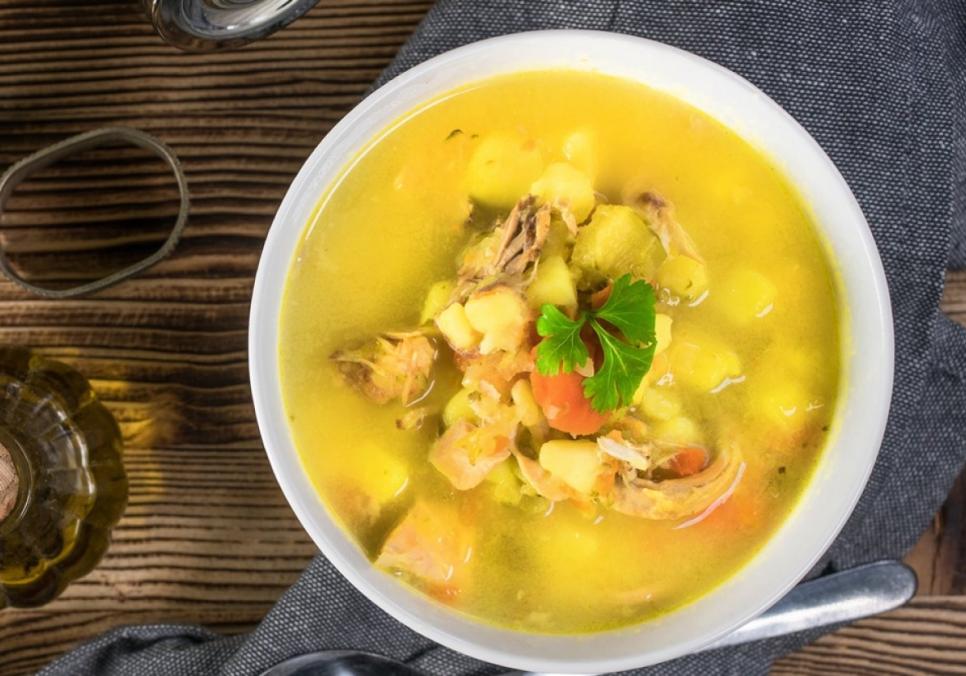 Рецепти:   Смачний домашній розсольник із квасолею