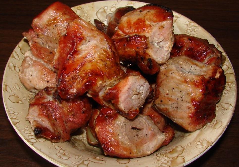 Рецепти:   Смачний домашній шашлик у чайному маринаді з хроном  із свинини