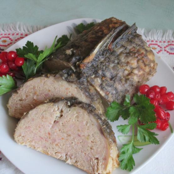 Рецепти:   Смачна домашня фарширована рибка