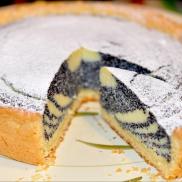 Рецепти:   Смачний ніжний сирно-маковий пиріг