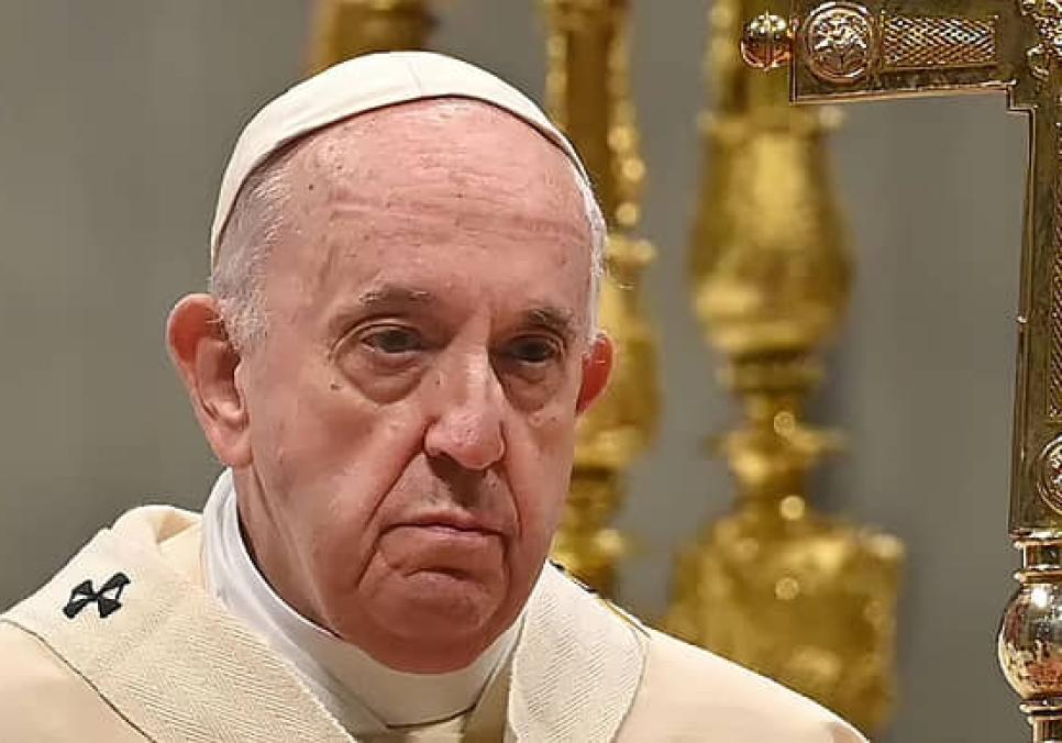 Папа Римський Франциск написав промову до вірян