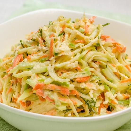 Рецепти:   Смачний домашній салат «Сирний»