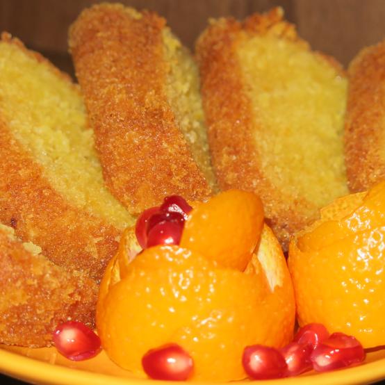 Рецепти:   Смачний домашній ароматний апельсиновий кекс