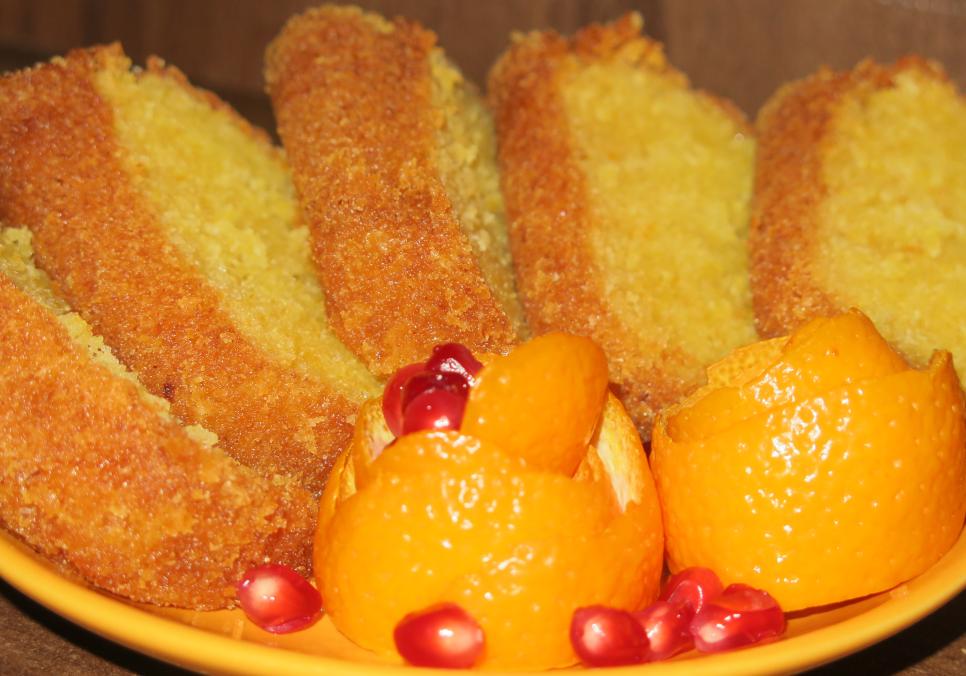 Рецепти:   Смачний домашній ароматний апельсиновий кекс