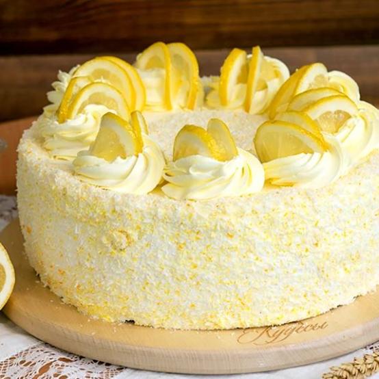 Рецепти:   Смачний домашній лимонний тортик