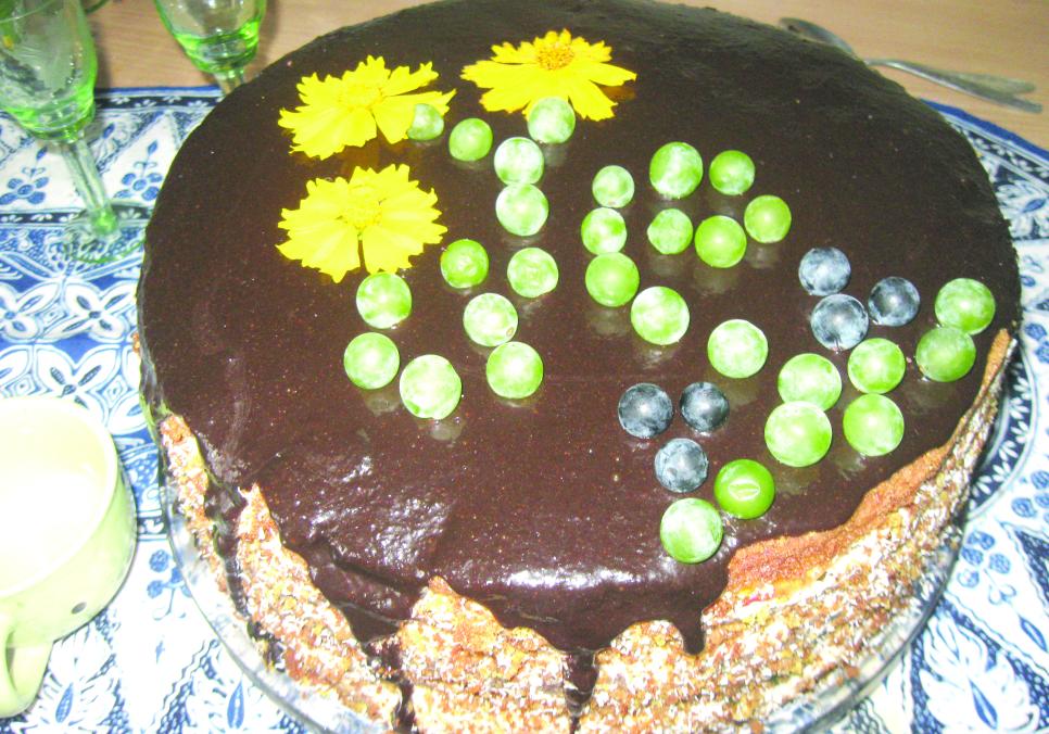 Рецепти:   Смачний домашній святковий торт