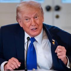 Дональд Трамп потрапив у скандал через «кулеметні губи» Кароліни Лівітт