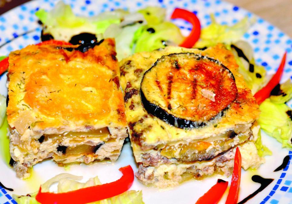 Рецепти:    Смачна домашня запіканка  "Грецька мусака"
