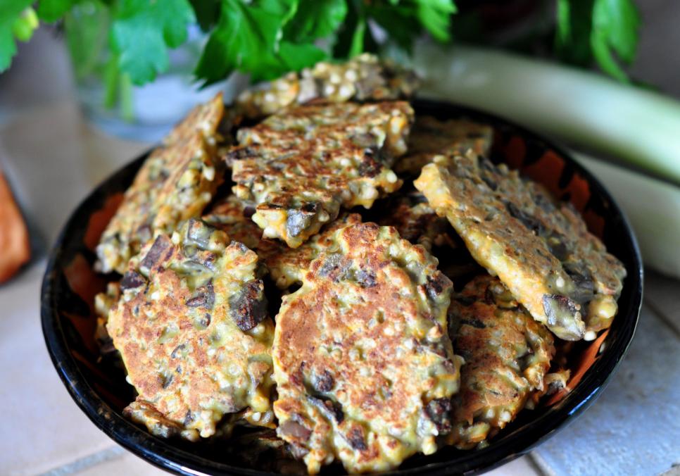 Рецепти:   Смачні поживні печінкові оладки з гречкою