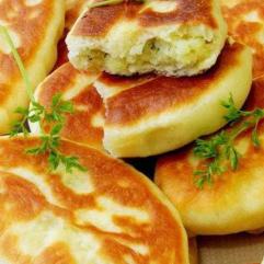 Рецепти:   Смачні домашні ситні пиріжки з квасолею