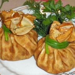 Рецепти:   Смачні апетитні млинці з курячим філе