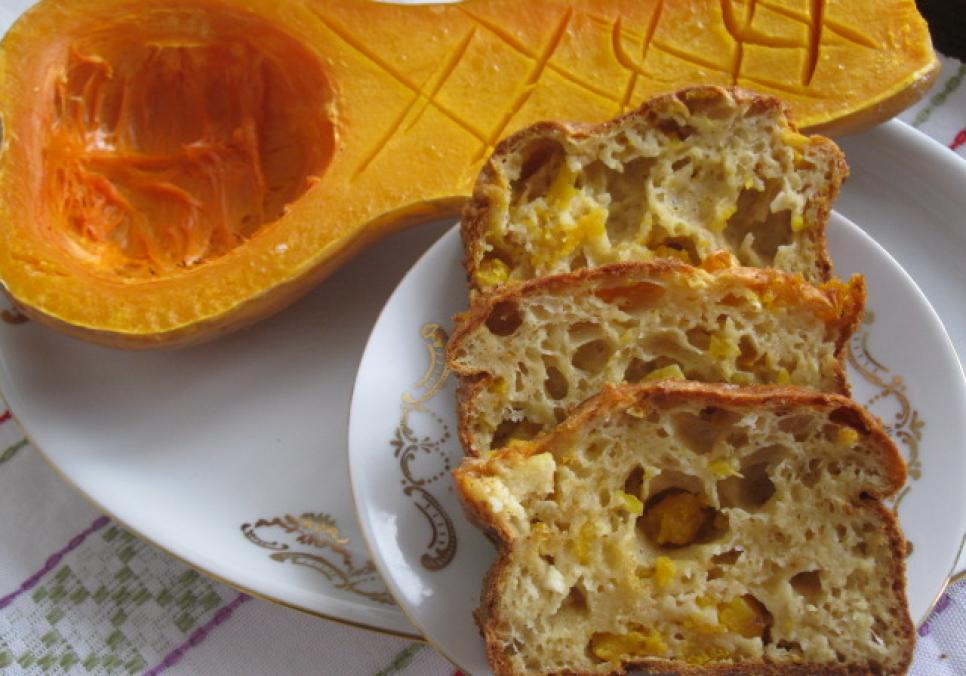 Рецепти:   Смачний домашній сирний кекс із гарбузом