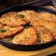 Рецепти:   Смачні апетитні домашні деруни,  фаршировані м'ясом