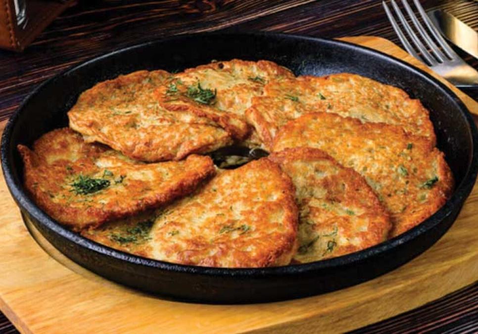 Рецепти:   Смачні апетитні домашні деруни,  фаршировані м'ясом