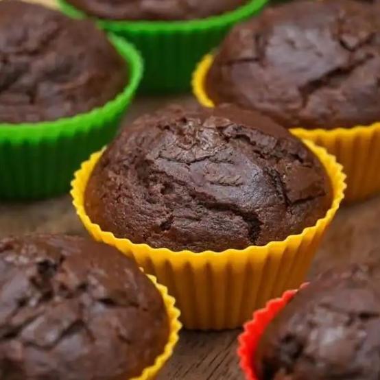Смаколики: Ніжні ароматні шоколадні кекси