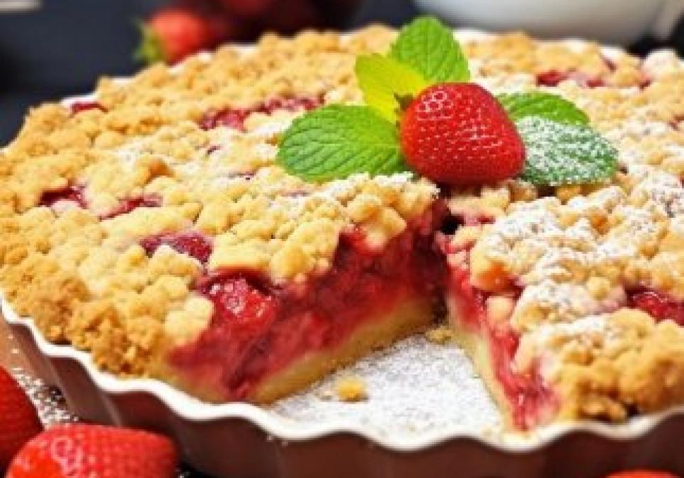 Рецепти:  Смачний легкий пиріг «Літня насолода»