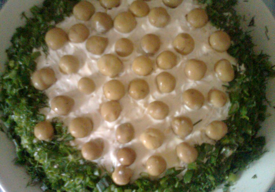 «Мімоза» з грибами