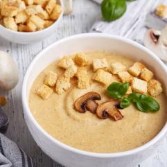 Перші страви:  Ароматний  грибний крем-суп