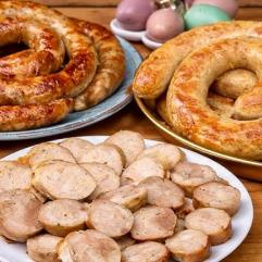 Рецепти:  Смачні домашні ковбаски з кроля та свинини