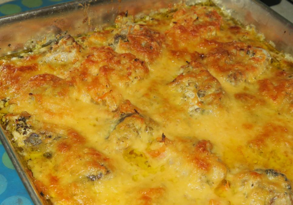 Рецепти:   Смачний ніжний хек, запечений з овочами