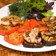 Рецепти:   Смачні ароматні поживні  овочі-гриль