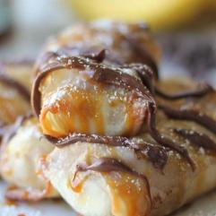 Рецепти:   Смачні апетитні запечені банани