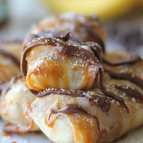 Рецепти:   Смачні апетитні запечені банани