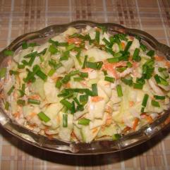 Рецепти:  Смачний домашній корисний вітамінний салат